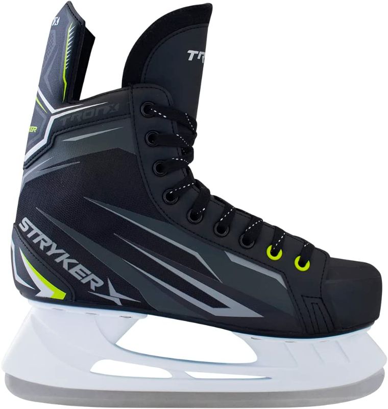 Photo 1 of TronX Stryker 3.0 Senior Adult Men Teen Ice Hockey Skates SIZE 10  **LOOKS BRAND NEW**