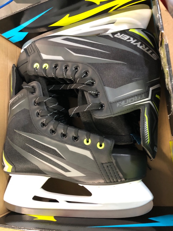 Photo 5 of TronX Stryker 3.0 Senior Adult Men Teen Ice Hockey Skates SIZE 10  **LOOKS BRAND NEW**