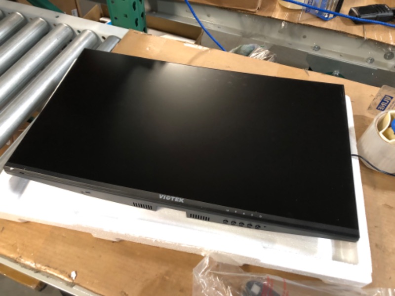 Photo 1 of Viotek NBV24CB2 24-Inch Curved Monitor, 75 Hz Full-HD Frameless Monitor for Home, Office & Gaming | VGA, HDMI, 3.5mm | Adaptive Sync w/Superior Dead Pixel Policy + 3Yr Performance Promise 24-inch 1080p 75Hz NBV24CB2