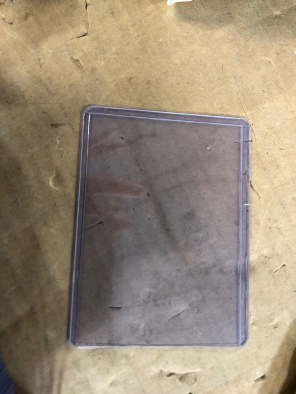 Photo 1 of Kuson 3" x 4" Toploaders for Trading and Sports Cards, Including 100 x 35pt Toploaders (100 Toploaders)