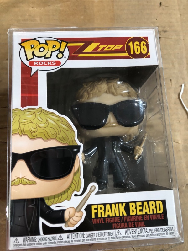 Photo 2 of Funko POP Rocks: ZZ Top- Frank Beard