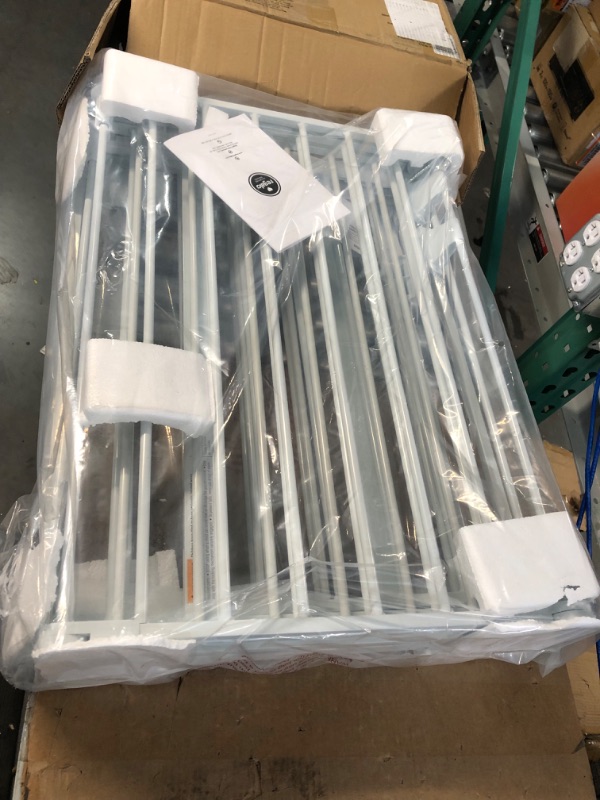 Photo 1 of **USED BUT APPEARS NEW**  Regalo 130-Inch Super Wide Adjustable Baby Gate and Play Yard, 2-in-1, Bonus Kit, Includes 4 Pack of Wall Mounts(Pack of 1)