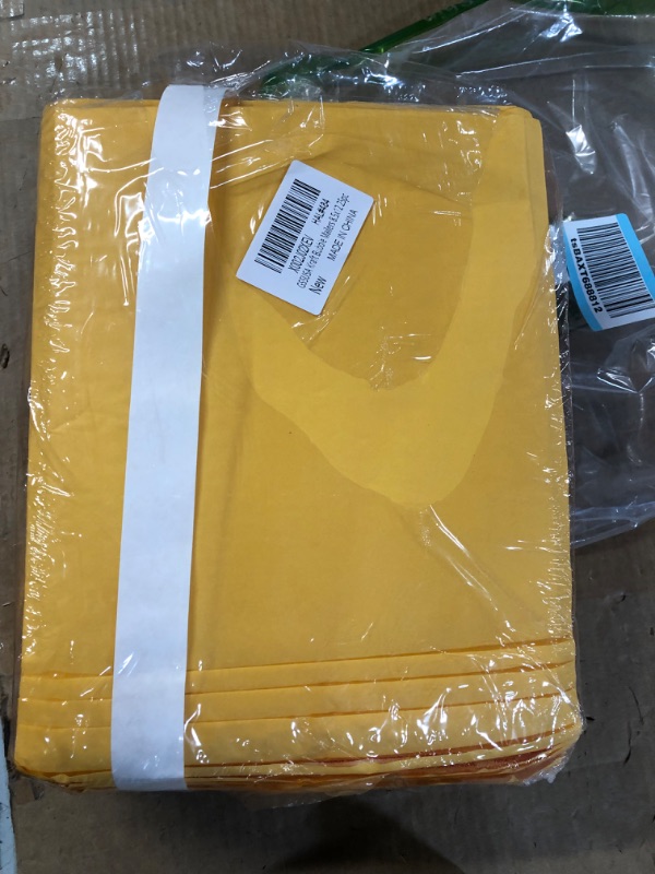 Photo 3 of **USED BUT APPEARS NEW**  GSSUSA Kraft Bubble Mailers 8.5x12 Shipping Bags, Self-Seal Shipping Envelopes, Padded Envelopes, Package Bags, Mailing Bags, Packaging for Small Business, 24 Pack