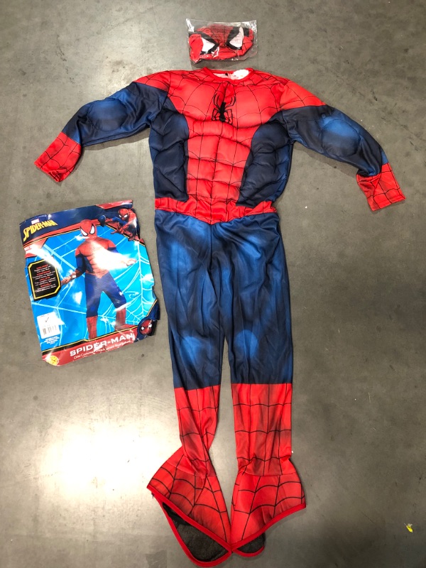 Photo 4 of Ultimate Spider-Man Muscle Chest Kids  Boys Costume (4-7)