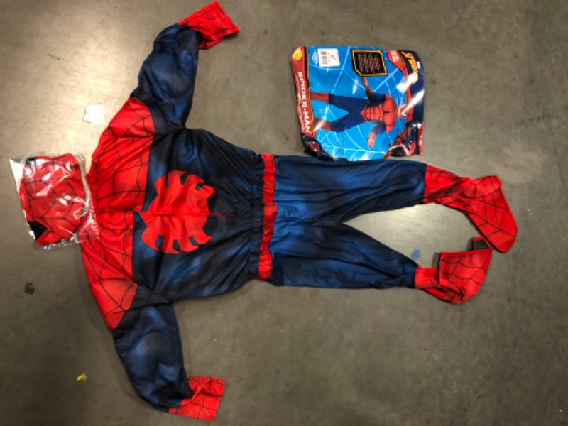 Photo 2 of Ultimate Spider-Man Muscle Chest Kids  Boys Costume (4-7)