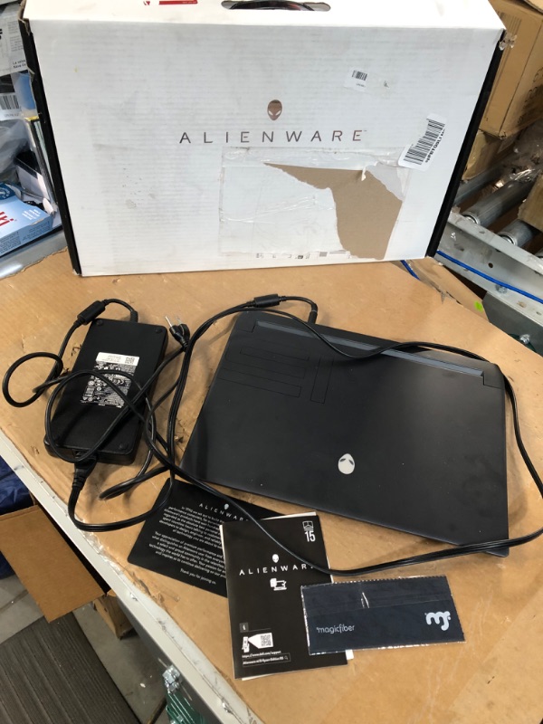 Photo 4 of **SEE NOTES** Alienware M15 R5 Gaming Laptop, 15.6 inch FHD 360Hz 1ms G-SYNC Display, AMD Ryzen R9 5900HX, GeForce RTX 3070, 64GB RAM, 2TB NVMe SSD, Killer WiFi, RGB Keyboard, Windows 11, Dark Side of The Moon 64GB RAM | 2 TB PCIe SSD