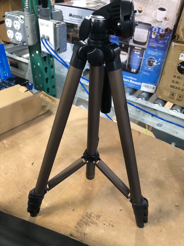 Photo 3 of **USED BUT APPEARS NEW**  Amazon Basics 50-inch Lightweight Camera Mount Tripod Stand With Bag 50-Inch Tripod 1-Pack