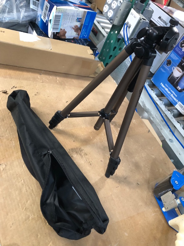 Photo 2 of **USED BUT APPEARS NEW**  Amazon Basics 50-inch Lightweight Camera Mount Tripod Stand With Bag 50-Inch Tripod 1-Pack