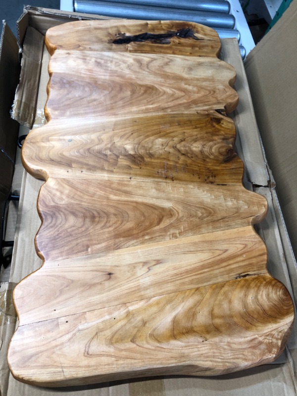 Photo 1 of **SEE NOTES** WELLAND Cedar Live Edge Small Coffee Table