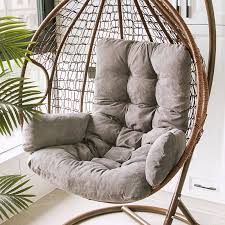 Photo 1 of * USED * 
Hammock Swing Chair Cushion, Hanging Basket Seat Cushion Pillow Dark Grey