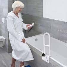 Photo 1 of  Bathtub Safety Rail, Medical Adjustable Tub Grab Bar Handle Clamp 