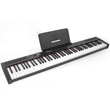 Photo 1 of Kmise Keyboard Piano 88 Key Full Size Semi Weighted Electronic Keyboard Digital Piano with Music Stand,Power Supply,Sustain Pedal