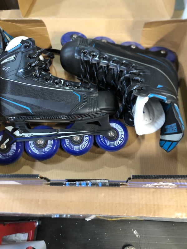 Photo 3 of * USED * 
Alkali Revel 6 Senior Adult Inline Roller Hockey Skates Skate Size 8 (Shoe 9-9.5)
