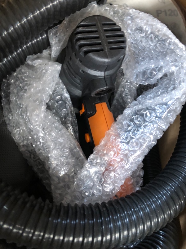 Photo 3 of Excited Work Drywall Sander, 800W Electric Drywall Sander with Vacuum and LED Light Variable 