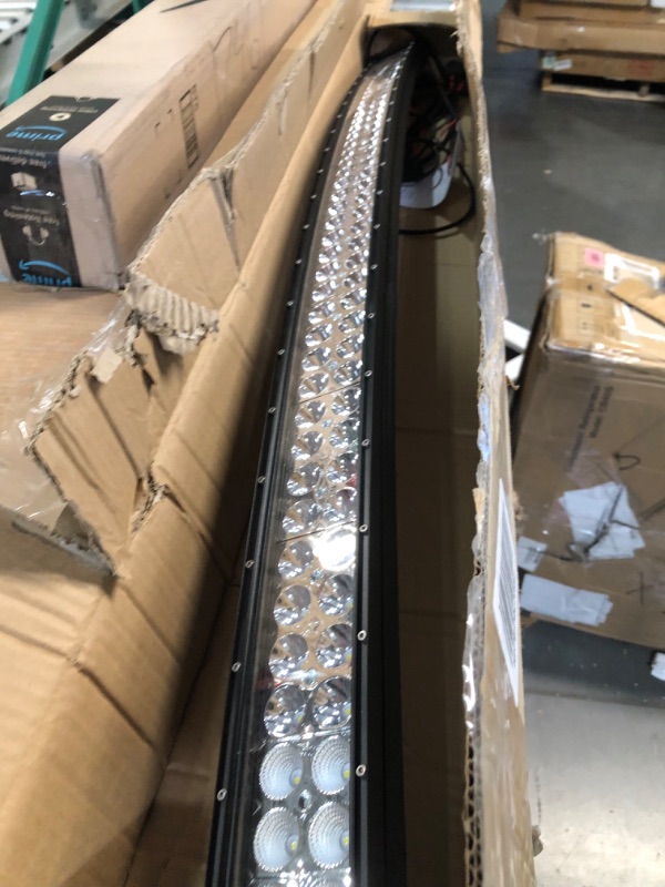 Photo 3 of YITAMOTOR LED Light Bar 288W 50 inch Light Bar Spot Flood Combo Off Road Light 