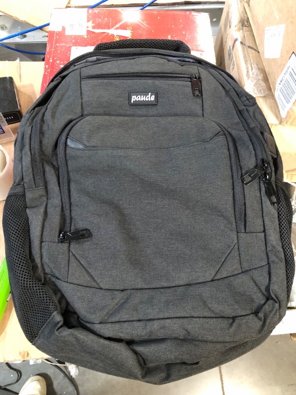 Photo 2 of Paude Backpack for Men and Women,School Backpack for Teens, FOR 15.6 inch Laptop - Black