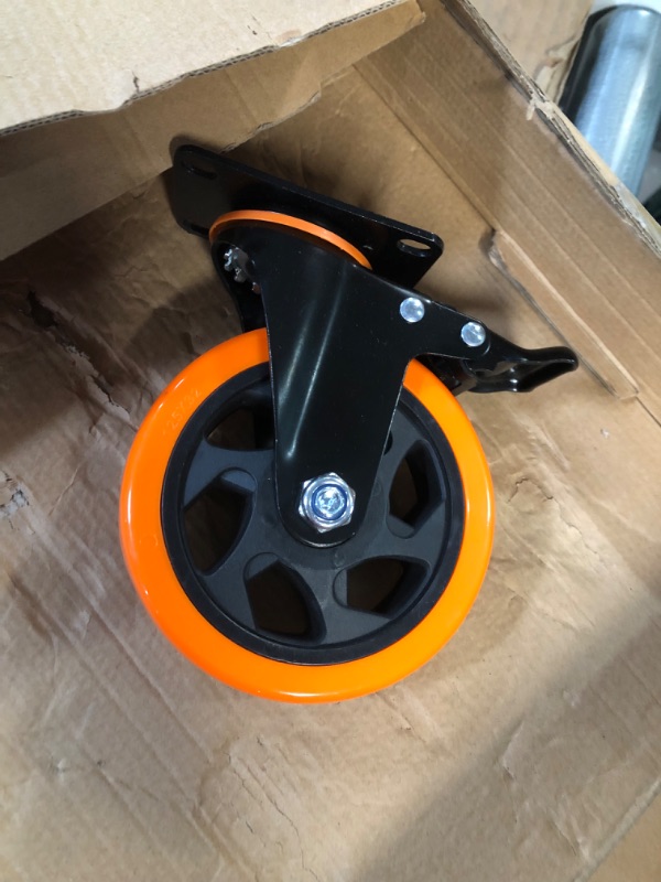 Photo 1 of 5 Inch Swivel Caster Wheels, Heavy Duty Casters