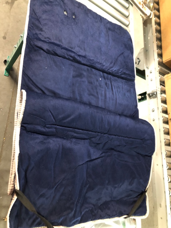Photo 2 of [DAMAGE] SUWUYUE Camping Cot Pads for Adults Navy Blue 75’’x 28’’ XL