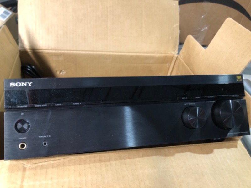 Photo 4 of [USED] Sony STRDH190 2-ch Home Stereo Receiver with Phono Inputs & Bluetooth Black