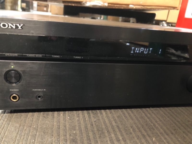 Photo 5 of [USED] Sony STRDH190 2-ch Home Stereo Receiver with Phono Inputs & Bluetooth Black