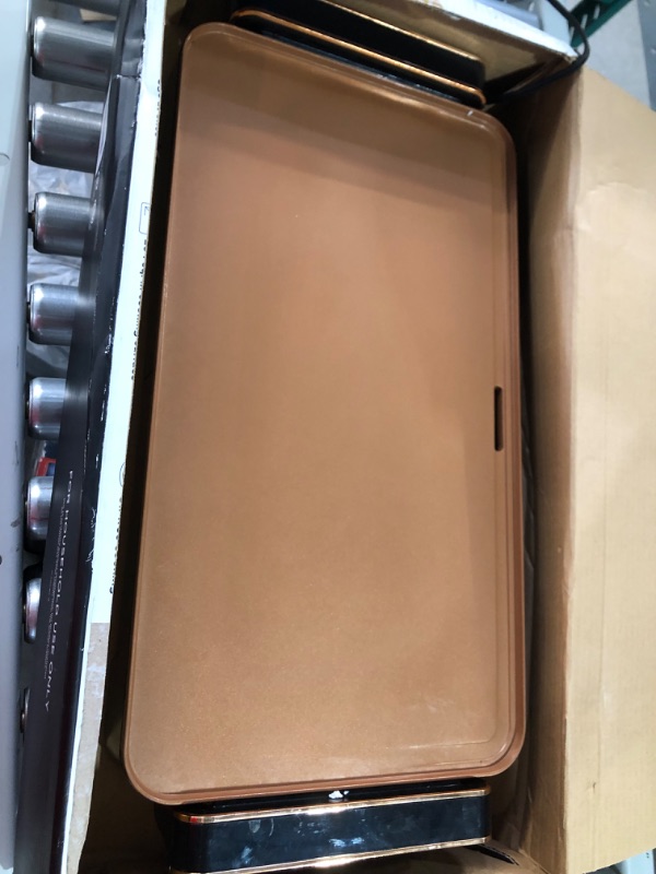 Photo 4 of [USED] Crux Electric Griddle with Copper Ceramic Coating