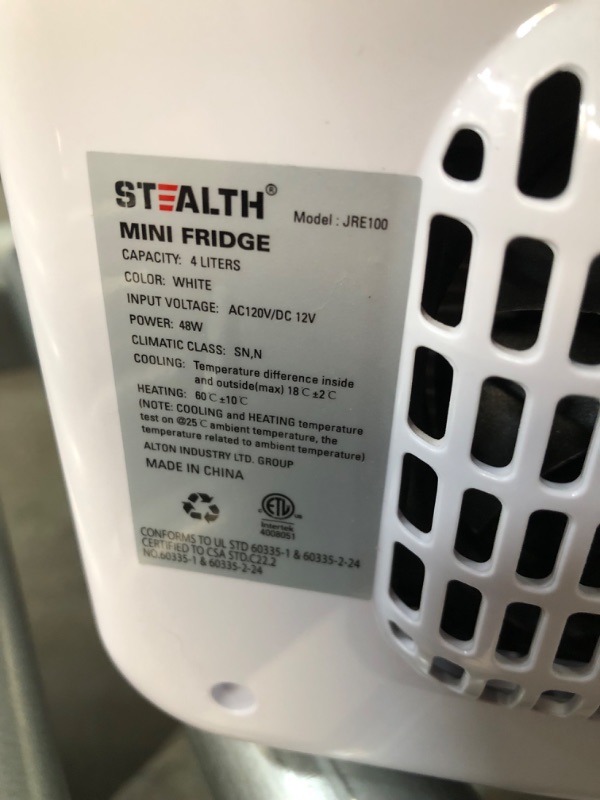 Photo 2 of [USED] STEALTH Mini 4L/6  can Small Refrigerator