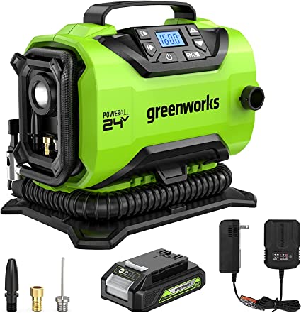 Photo 1 of [USED] Greenworks 24V Portable Air Compressor