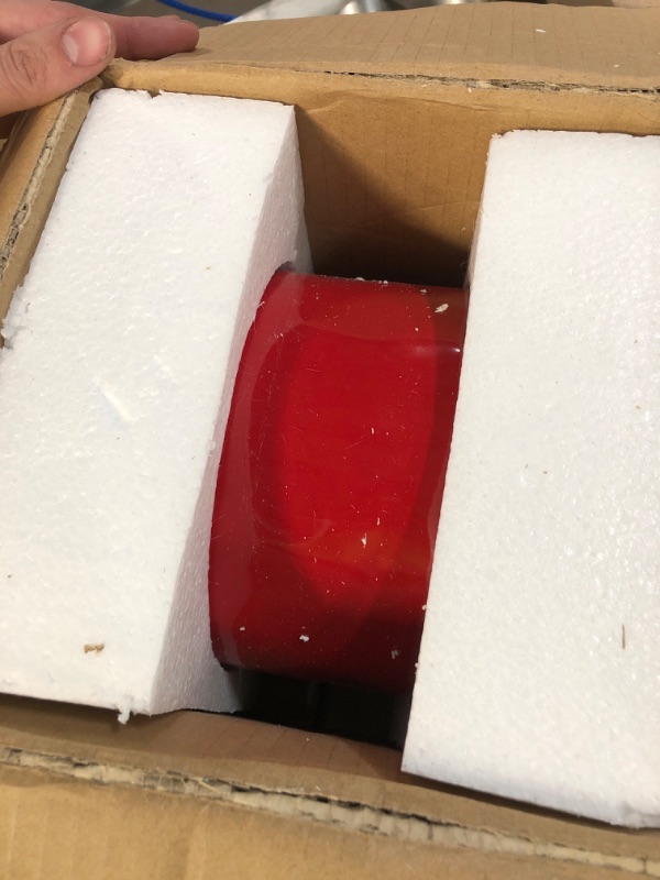 Photo 2 of (RED) Kitchen Utensil Holder, Ceramic Utensil Crock Large Utensil Holder for