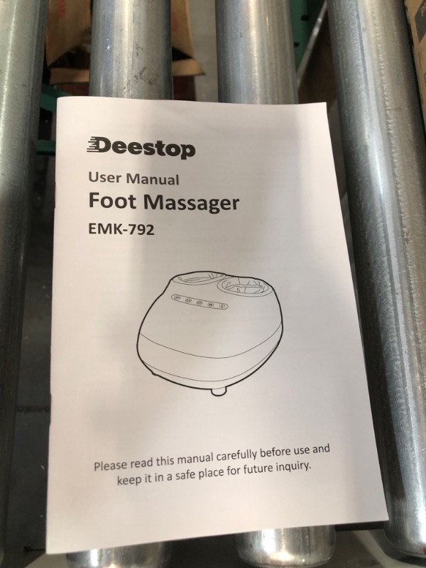 Photo 2 of [MISSING] Deestop Foot Massager Machine Size 11