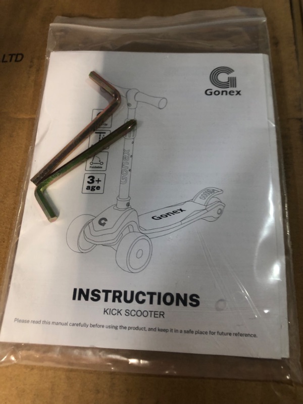 Photo 2 of Gonex 3 Wheel Scooter for Toddler and Kids 