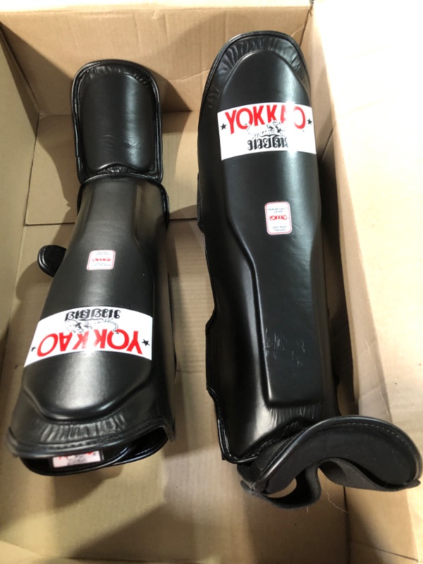 Photo 3 of [USED] Yokkao MATRIX BLACK SHIN GUARDS - Large