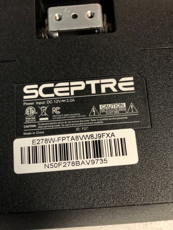 Photo 5 of Sceptre 27-inch FHD 1080p IPS LED Gaming Monitor 1ms