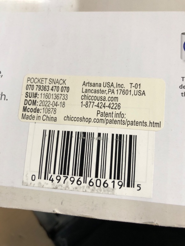 Photo 1 of Chicco Pocket Snack Booster Seat, Grey - SEEMS NEW