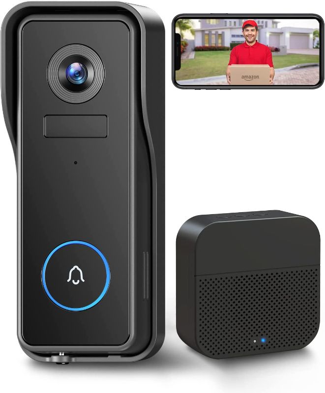 Photo 1 of Morecam Wireless Video Doorbell Camera with Chime - UNABLE TO TEST - FAIRLY NEW