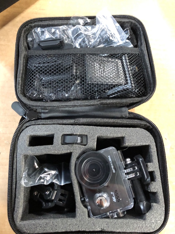 Photo 3 of Action Camera 4K Sports Camera with Mounting Accessories Kit [2021 NEW VERSION]