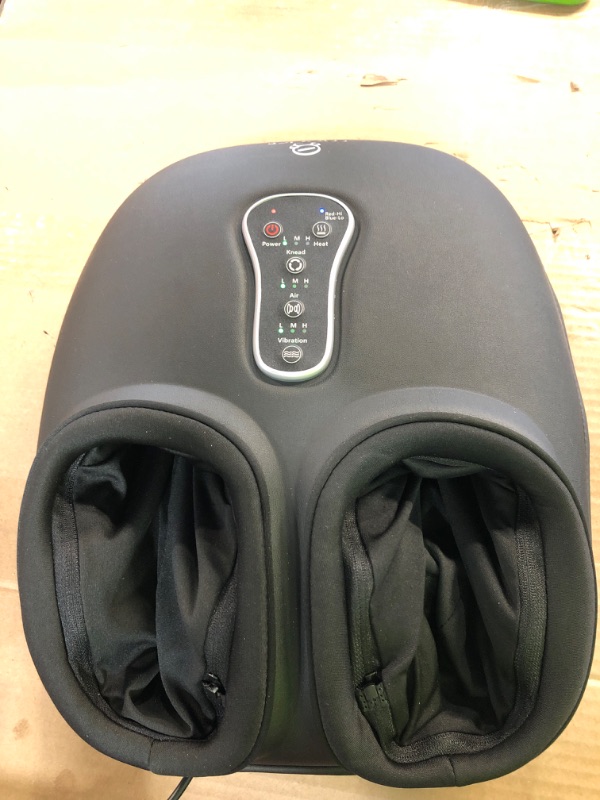 Photo 2 of COMFIER Shiatsu Foot Massager with Heat, Vibration,Rolling Compression Feet Massager Machine for Plantar Fasciitis,Neuropathy Pain,Gifts for Her,Him Fits Size up to 13“ Multiple Modes…