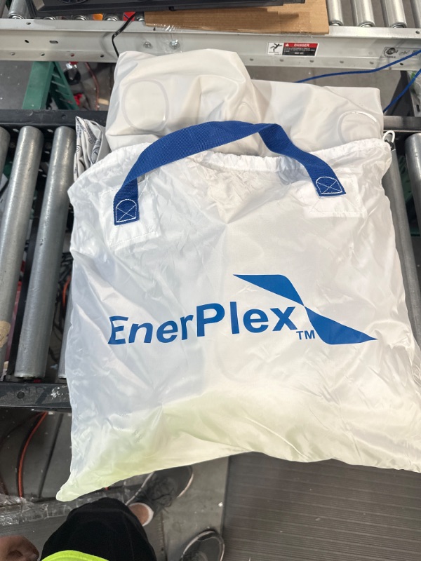 Photo 2 of *UNTESTED* EnerPlex Twin Air Mattress with Pump - Blue