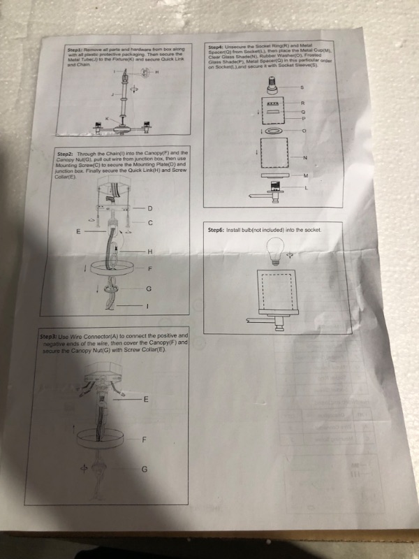 Photo 4 of *BRAND NEW* 3 Lights Light Fixture