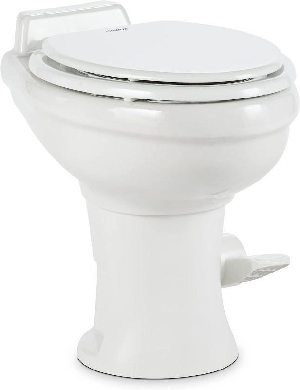 Photo 5 of Dometic 302320081 320 Series Standard Height RV Toilet, White

