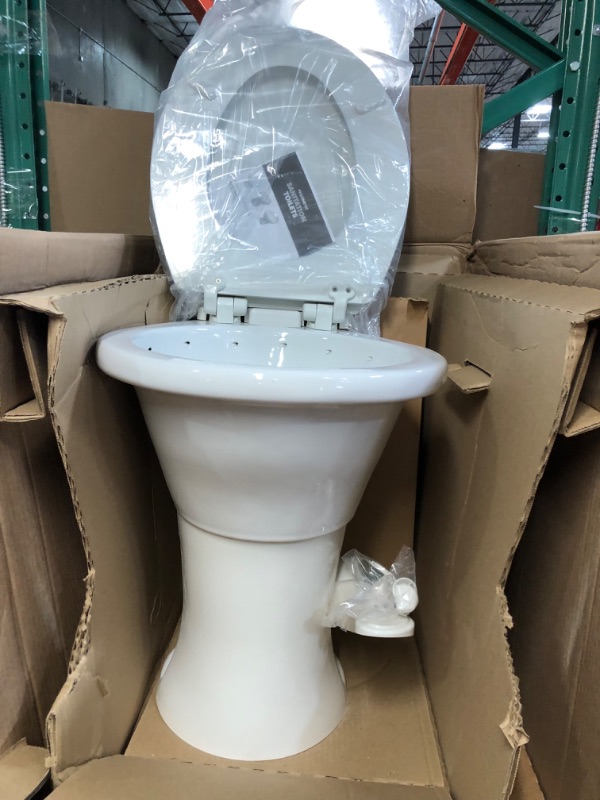 Photo 4 of Dometic 302320081 320 Series Standard Height RV Toilet, White

