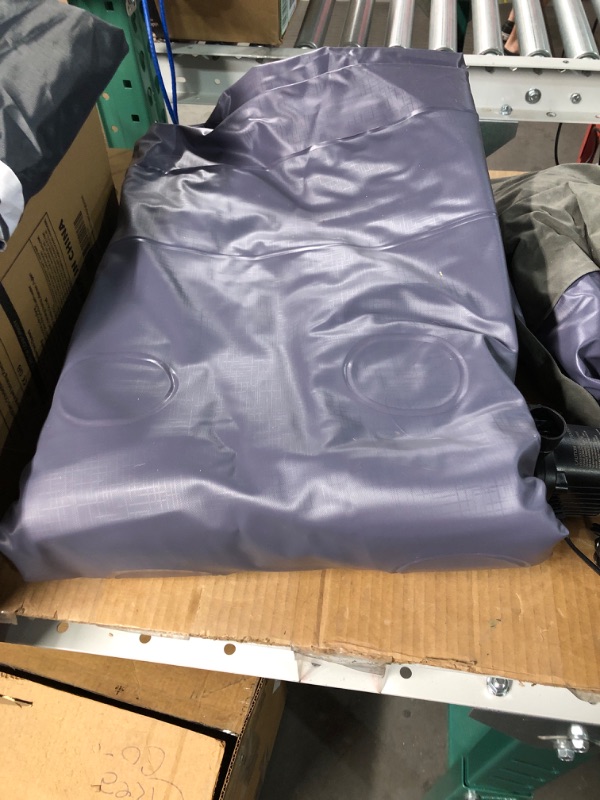 Photo 1 of A-ER-FA Queen Size Air Mattress with Headboard , 3 Mins Quick Inflation/Deflation Inflatable Airbed , 20 Inches High Blow Up Bed with Comfortable Flocked Top for Home Guest Travel Camping(QUEEN)