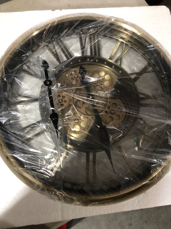 Photo 2 of **USED**
ImprovingLife The Original Real Moving Gear Wall Clock
