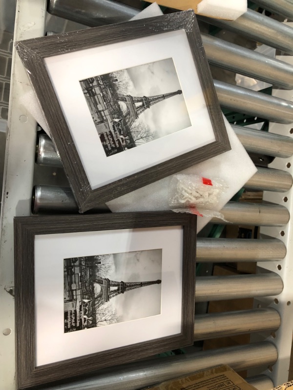 Photo 1 of [USED] HAMITOR Picture Frames Set for Wall Decor- 12 Pack - GRAY WOOD