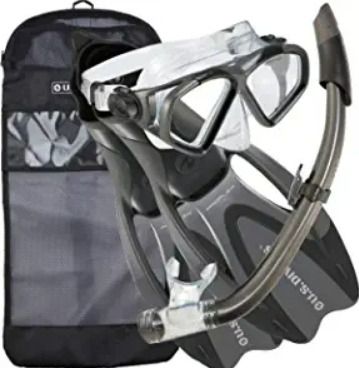 Photo 1 of [USED] US Divers Snorkel Set