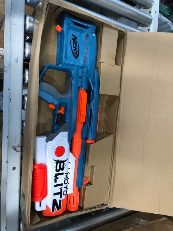 Photo 2 of [USED] NERF Elite 2.0 Motoblitz Blaster with Scope