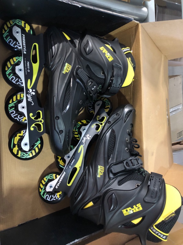 Photo 6 of [USED] Nattork Inline Skates  Black&Yellow Men 8 / Women 9