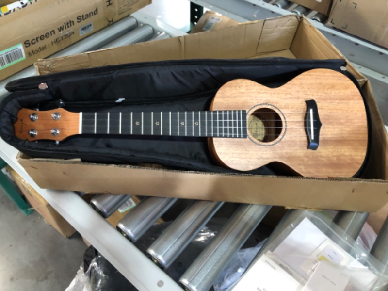 Photo 2 of [USED] Enya Concert Ukulele 23 Inch Solid Mahogany Top Ukelele