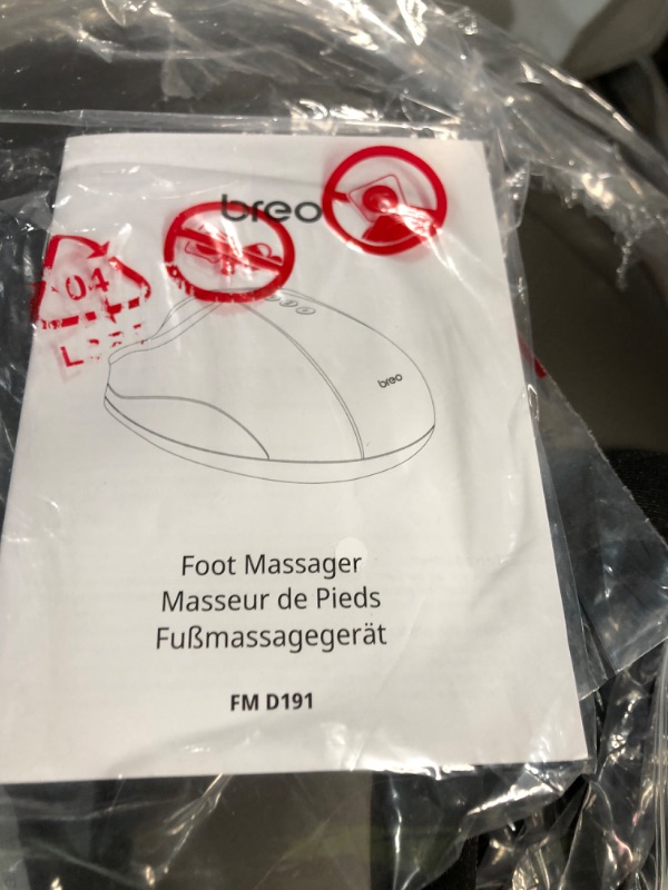 Photo 1 of Breo Foot Massager Machine with Heat & iPalm520e with Heat *NOT TESTED* *LOOKS NEW*