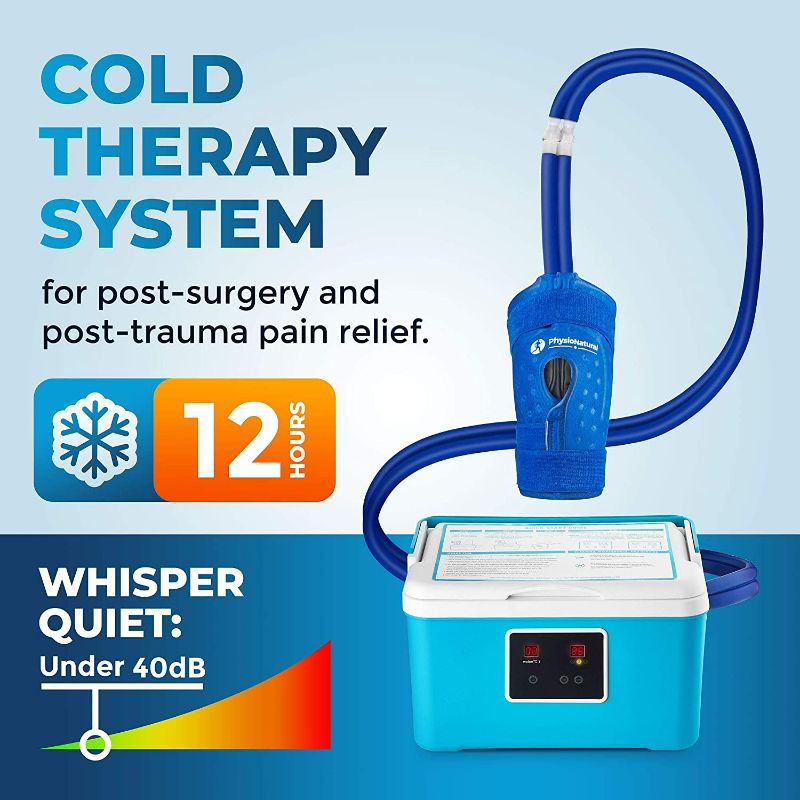 Photo 1 of ***MISSING POWER SUPPLY*** Cold Therapy Machine — Cryotherapy Freeze Kit System — *NOT TESTED* **LOOKS NEW**