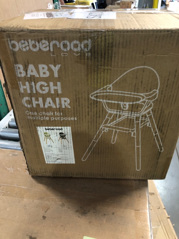 Photo 4 of Beberoad Love Baby High Chair, 4 in 1 Wooden Highchair ***LOOKS BRAND NEW***